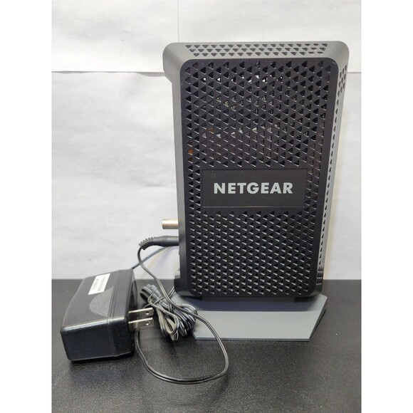 NETGEAR CM600 960Mbps DOCSIS 3.0 Cable Modem w/ Power Supply & Cable - Picture 1 of 5